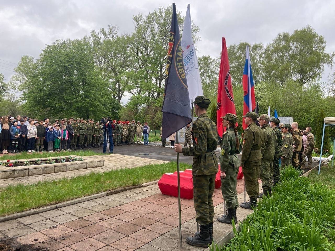 В Орловской области прошло захоронение 8 бойцов Красной армии