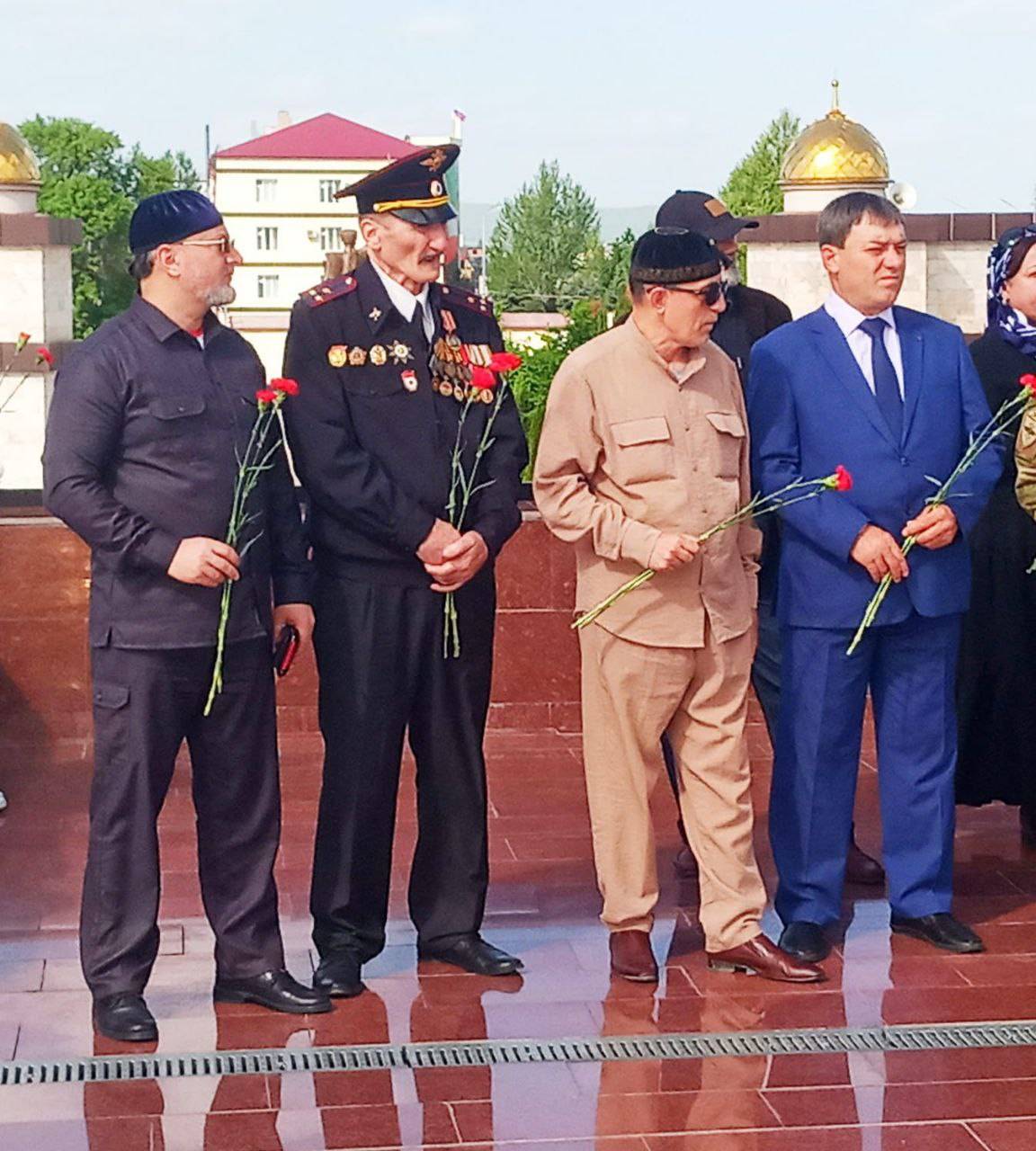 Торжественное мероприятие посвященное 78-й годовщине победы Советского народа над фашистской Германией