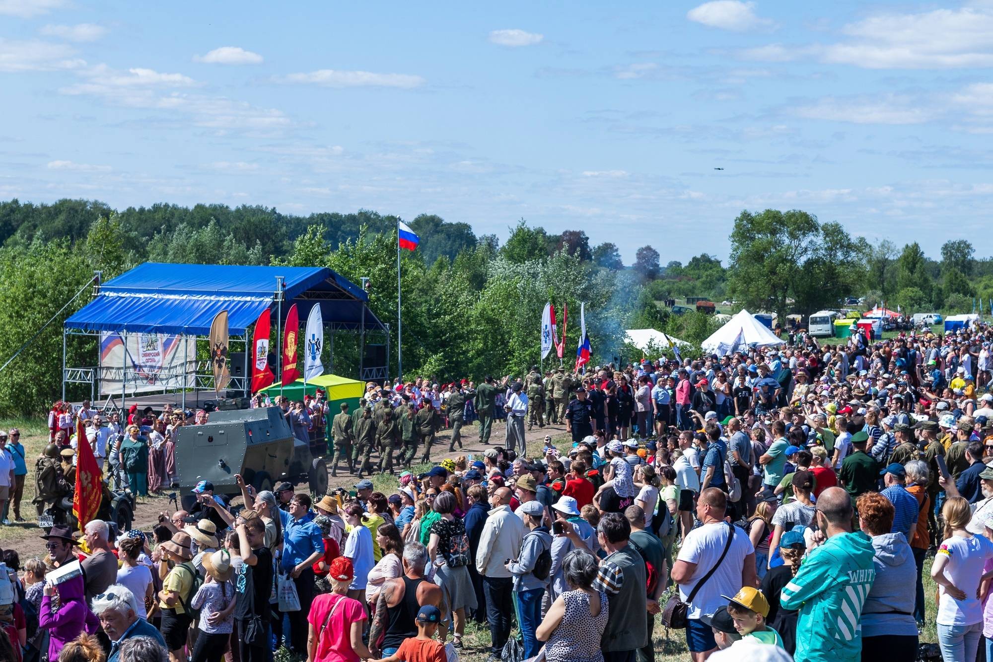 11 июня прошло одно из крупнейших культурных событий Новосибирской области - XI военно-исторический фестиваль «Сибирский огонь»