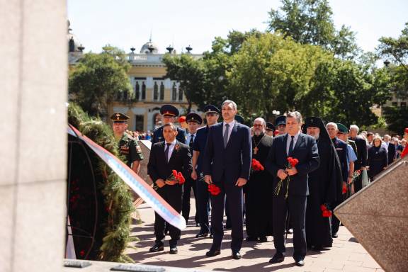В День памяти и скорби почтили память амурчан, погибших в годы Великой Отечественной войны