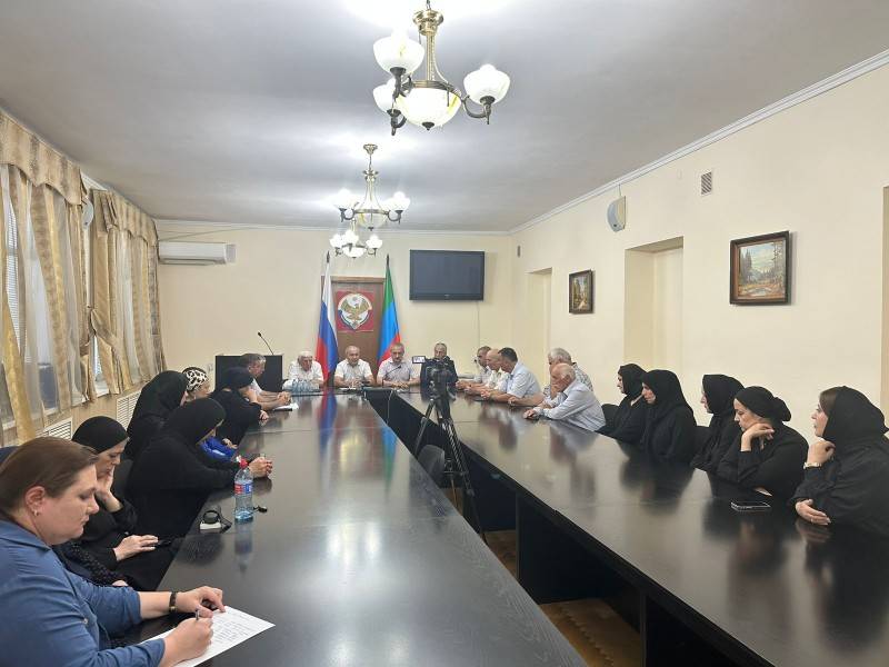 В Избербаше прошла встреча с семьями погибших военнослужащих в зоне СВО