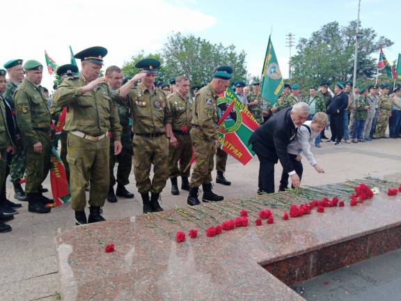 Члены РО РВИО приняли участие в праздновании Дня Пограничника