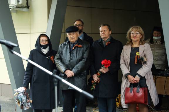 Цикл студенческих мероприятий с участием членов РО РВИО СК к 77-летию Великой Победы