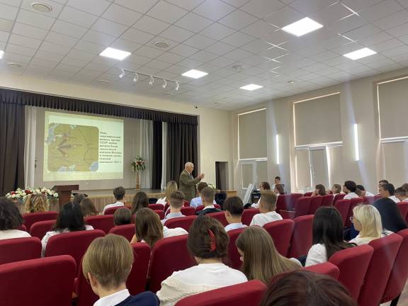 Историческое просвещение школьников: лекторий РО РВИО СК продолжает свою работу