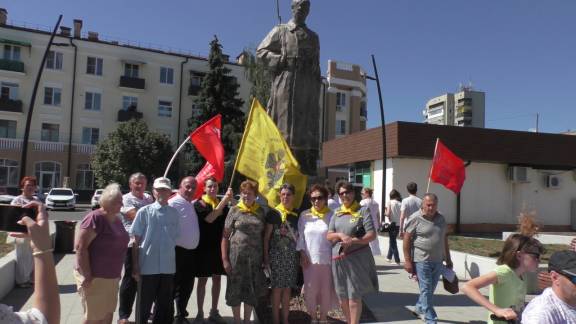 Минеральные Воды: митинг памяти о подвиге советских солдат и железнодорожников в оборонительный период Битвы за Кавказ