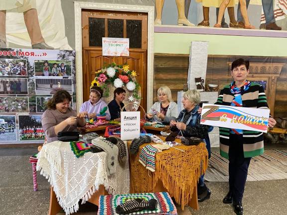 «С ЛЮБОВЬЮ ГЕРОЯМ»: благотворительные и патриотические акции с участием членов РО РВИО СК