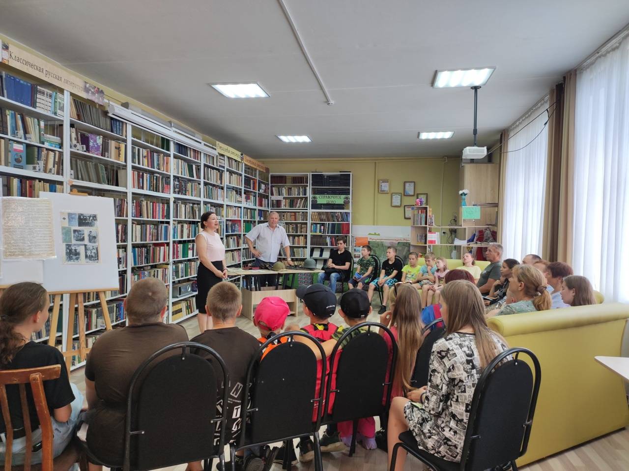 В Кварсинской библиотеке прошли памятные мероприятия, посвященные Дню памяти воинов, погибших в Первой мировой войне