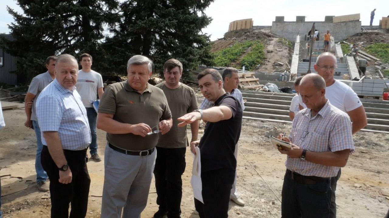 Реконструкция мемориалов в ЛНР идет полным ходом