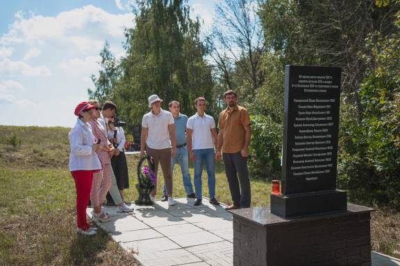 Студенты и сотрудники ЮЗГУ посетили Северный фас Курской дуги