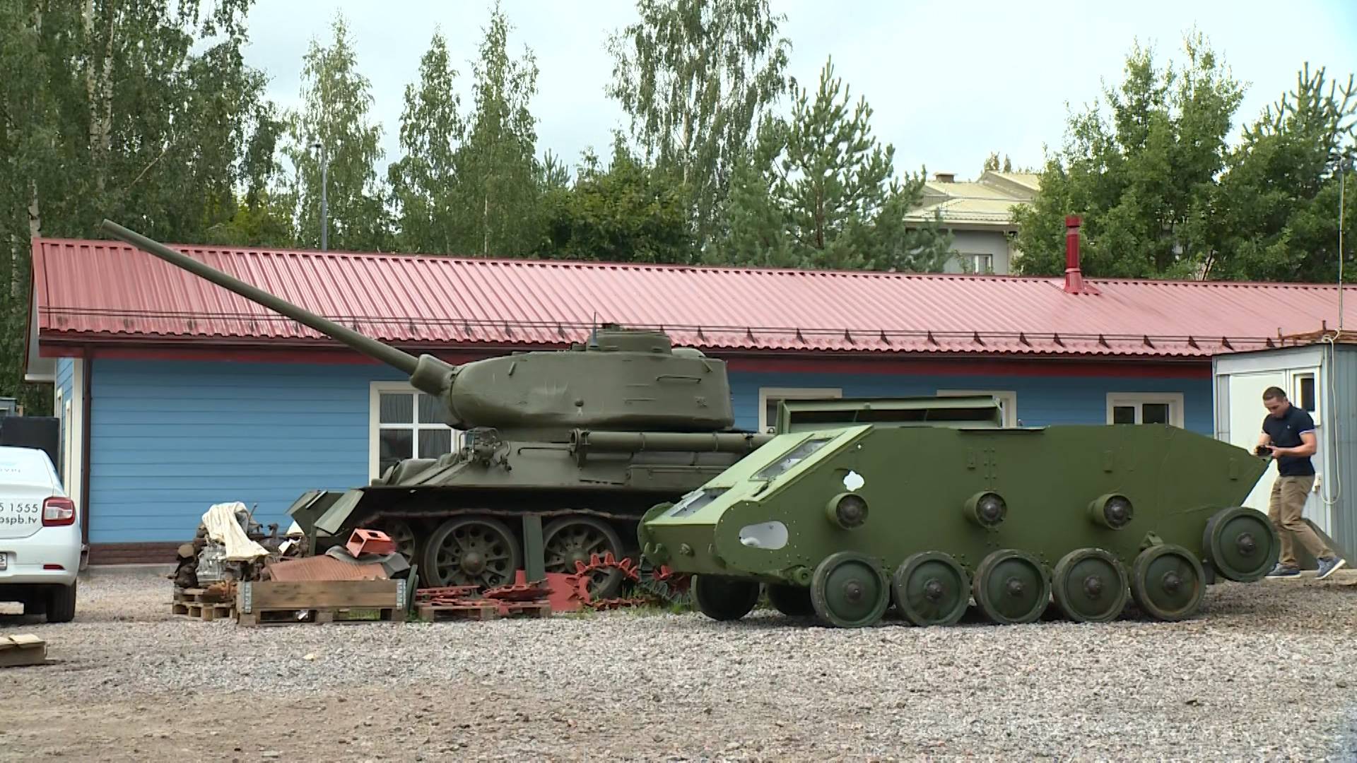 Танк Т-70 из Мелитополя обретет вторую жизнь
