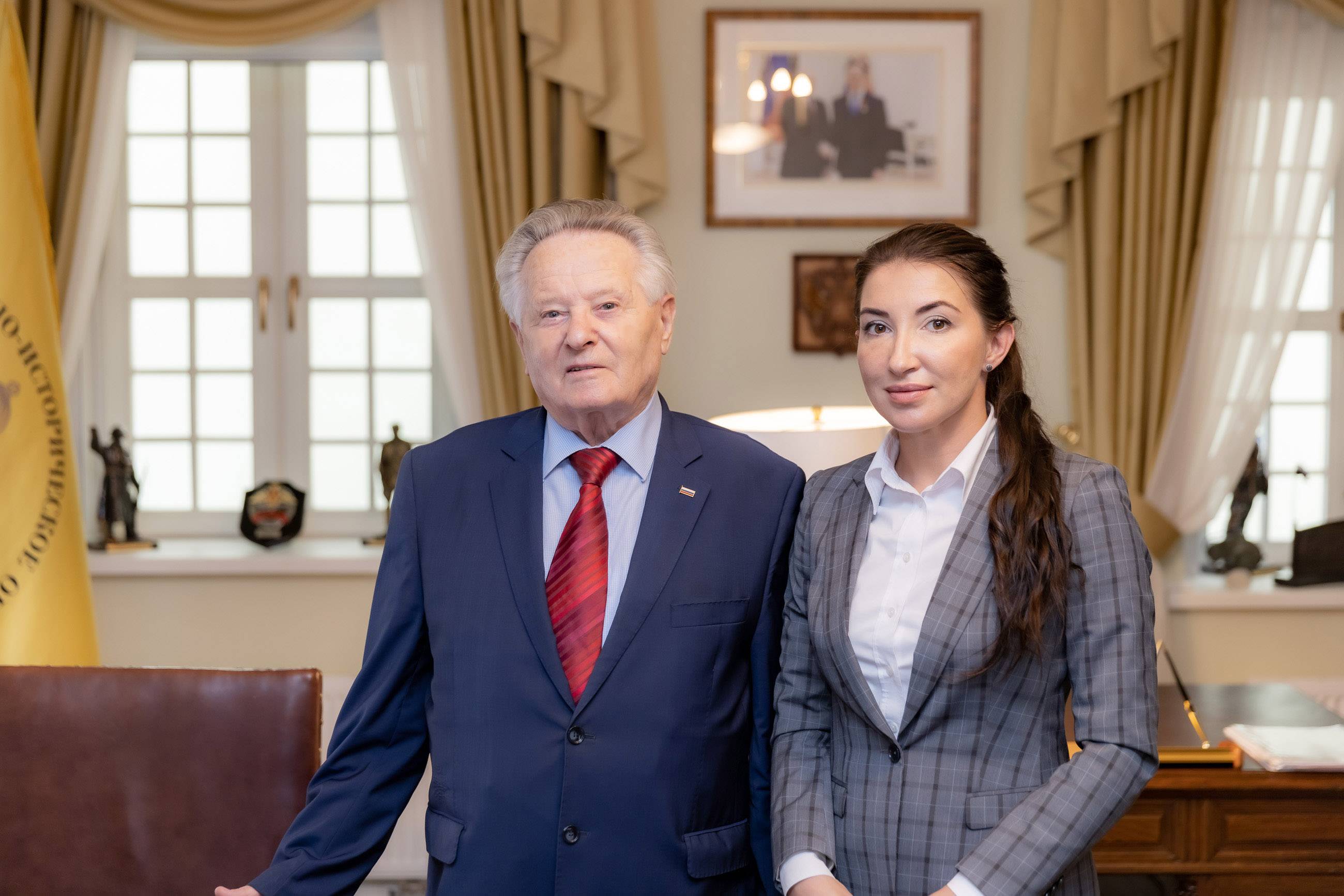 Ростислав Мединский провел встречу с Юлией Полетыкиной