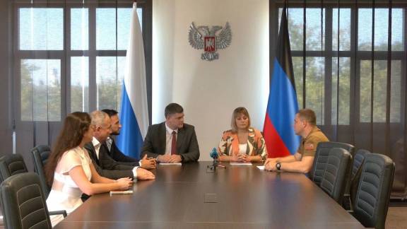 Председатель РО РВИО Игорь Олегович Петрищев в составе делегации Ульяновской области посетил с рабочим визитом Донецкую Народную Республику