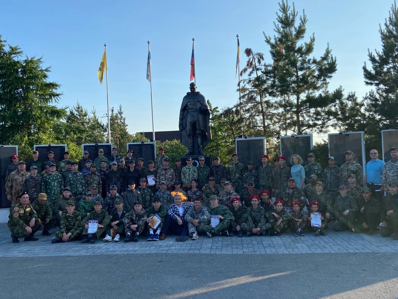 Региональное отделение РВИО уже восьмой год подряд проводит для старшеклассников пяти округов восточной направления Курганской области военно-полевые сборы