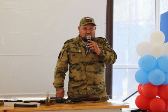 При поддержке регионального отделения РВИО в детском оздоровительном лагере "Янтарный" Курганской области проходит патриотическая смена