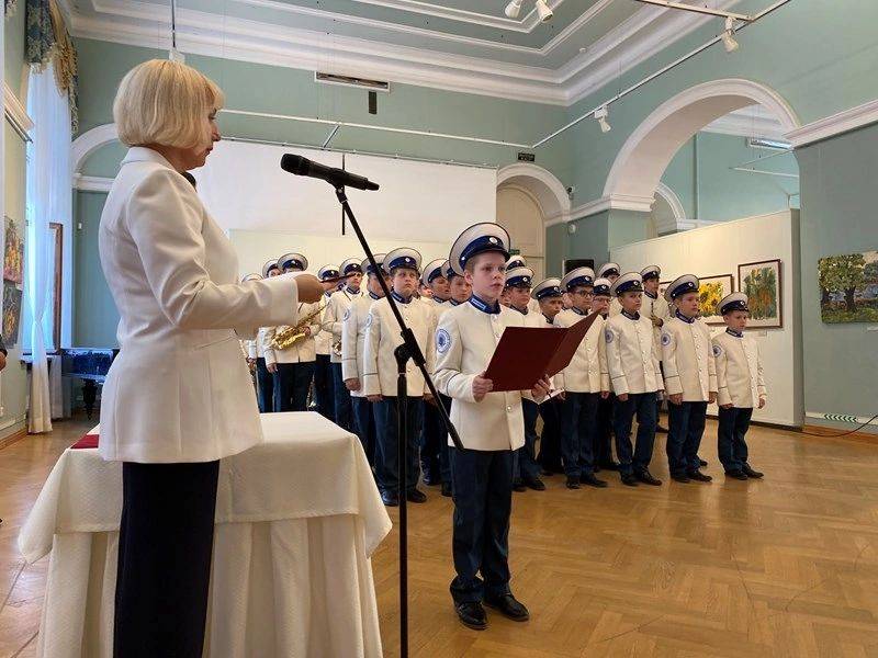 В Краснодаре состоялось торжественное посвящение в кадеты