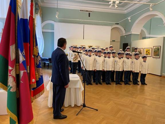 В Краснодаре прошло торжественное посвящение в кадеты