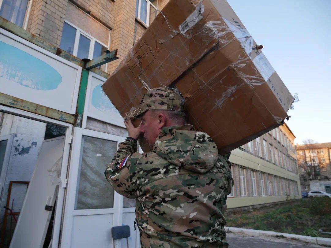 Челябинское отделение РВИО передало гуманитарный груз в зону СВО