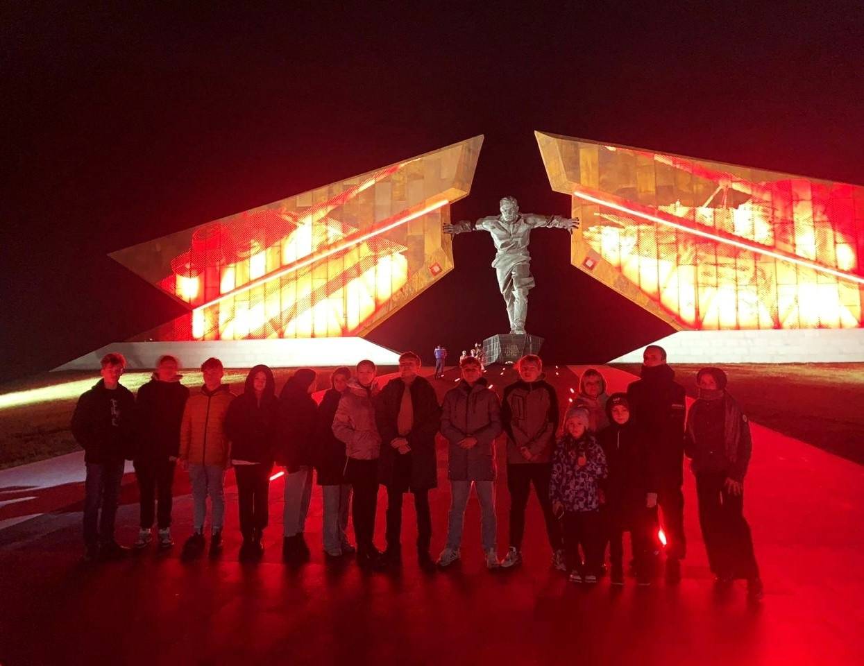 Школьники посетили места боев на северном фасе Курской дуги