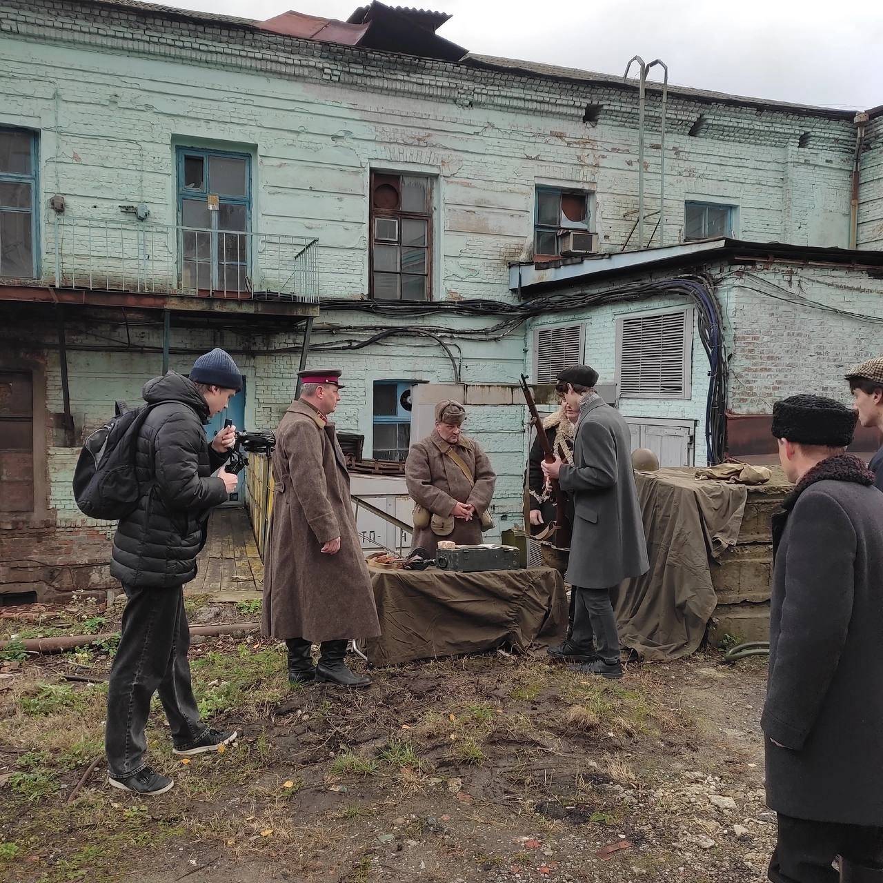 Завершились съёмки очередного мини-фильма краеведческого музея об истории Курска. На этот раз сюжет посвящён обороне города осенью 1941 года