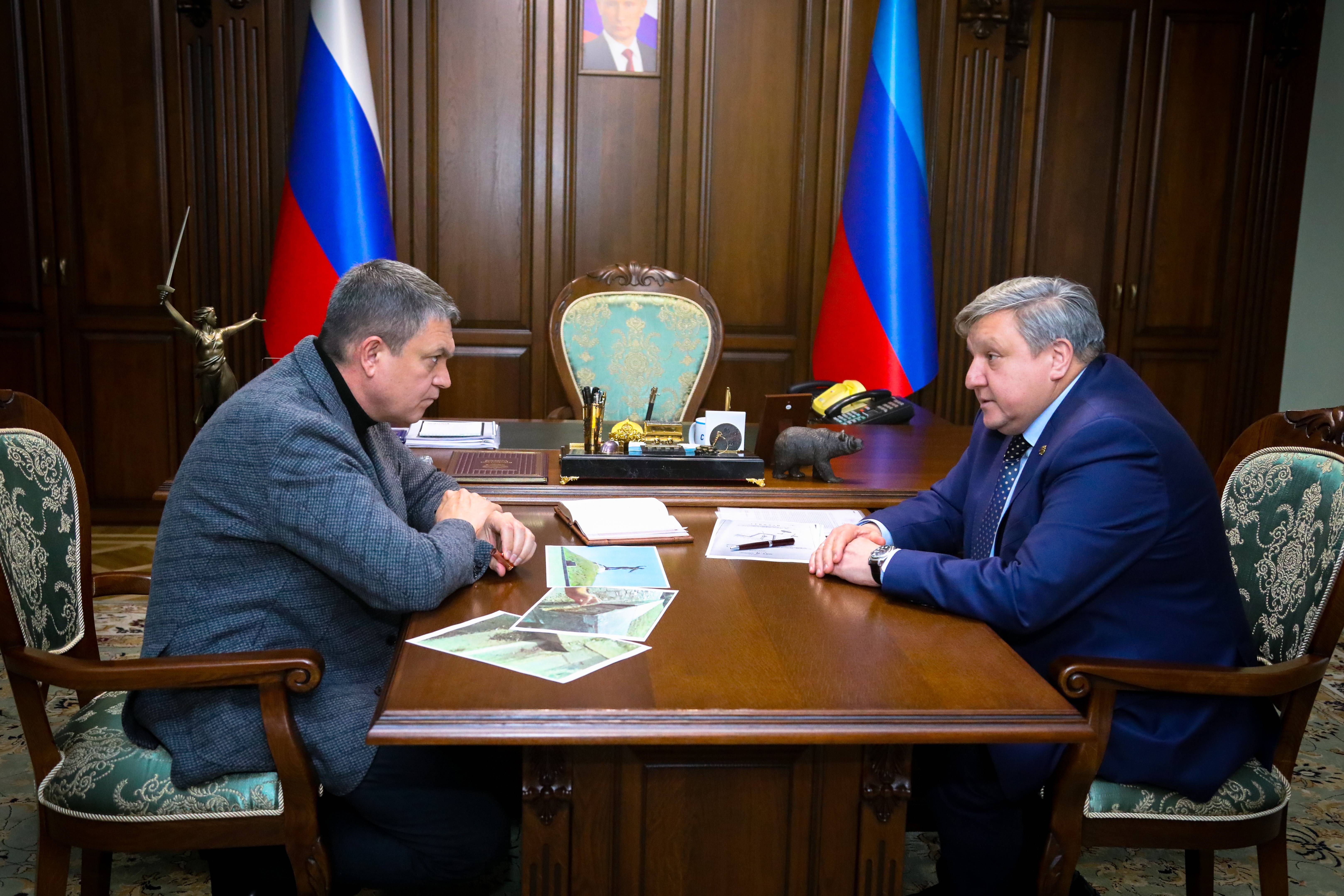 Николай Овсиенко встретился с Главами Луганской и Донецкой Народных Республик