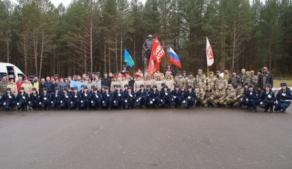 В Ульяновском районе состоялось захоронение воинских останков, поднятых за поисковый сезон