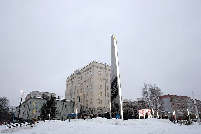 Стела «Город трудовой доблести» открыта в Кирове