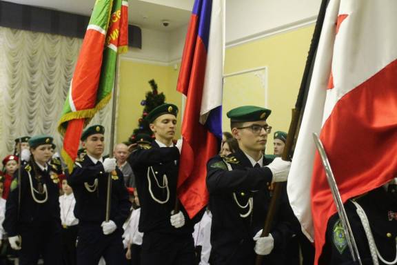 В Ижевске прошла церемония посвящения в кадеты