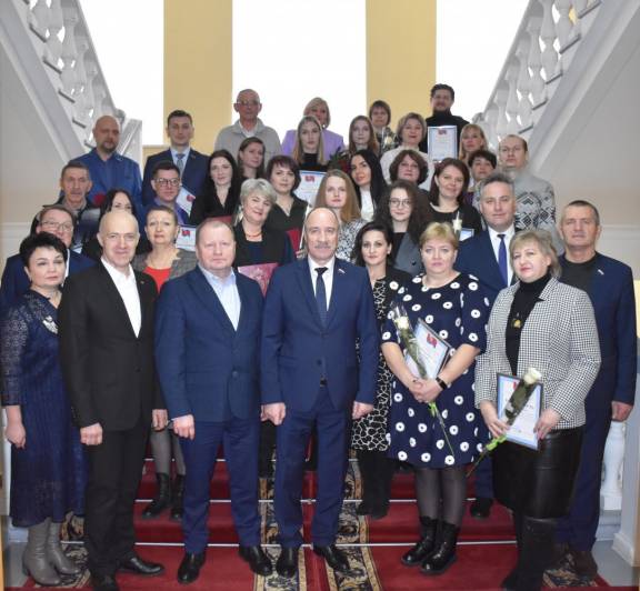 Павел Меркулов принял участие в торжественном поздравлении орловских журналистов с профессиональным праздником