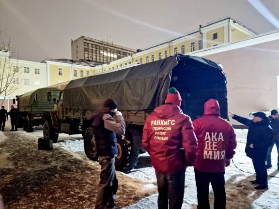 Из Орла в ДНР отправлен очередной груз гуманитарной помощи для российских военнослужащих