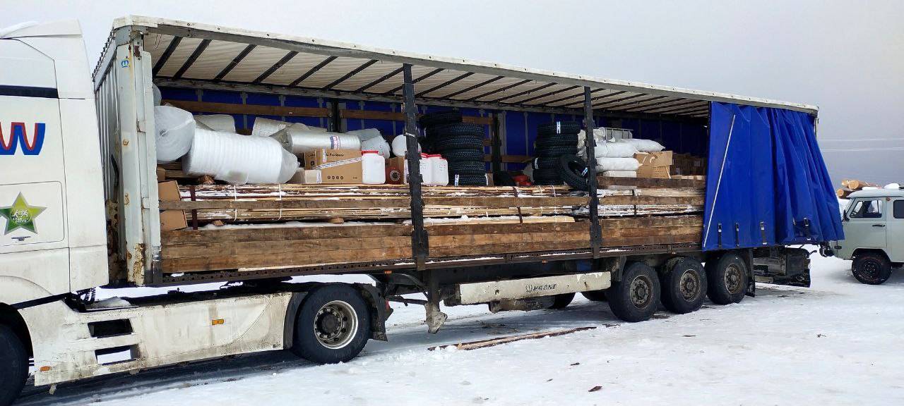 Гуманитарная помощь в зону СВО от 20 января доставлена!