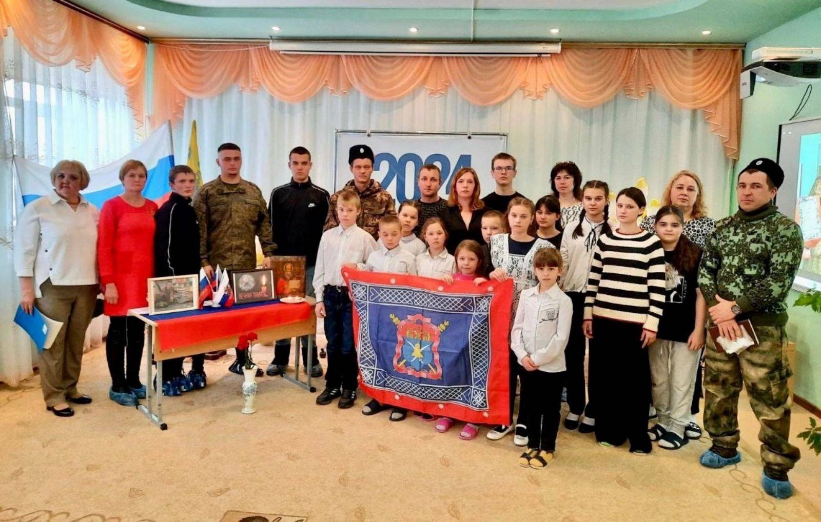 Члены РО РВИО приняли участие в вечере памяти, посвященное погибшим участникам СВО.