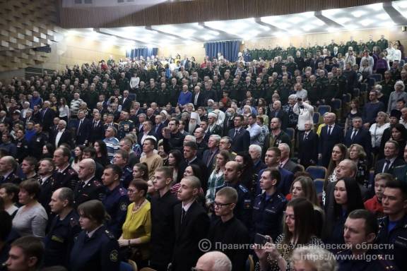 Председатель РО РВИО Игорь Олегович Петрищев принял участие в торжественном собрании и концерте "Россия- Родина Героев".