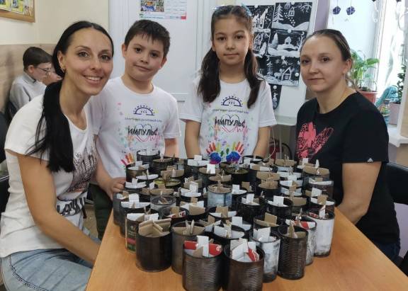 Ветераны боевых действий провели занятие с воспитанниками клуба "Импульс" и присоединились к Всероссийской акции "Нашим героям".