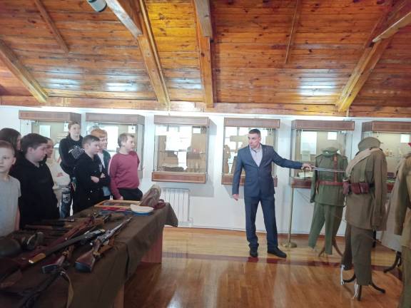 21 февраля 2024 года в Музее-заповеднике «Родина В.И. Ленина» прошла выставка «След героя»