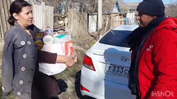 «Рука помощи»: активисты РО РВИО СК в Грачёвском муниципальном округе провели благотворительную акцию