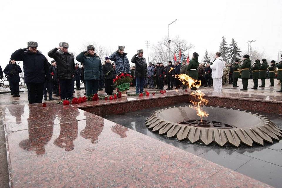 В Ульяновске прошел митинг-реквием, посвященный Дню освобождения Сталинграда