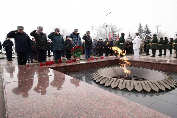 В Ульяновске прошел митинг-реквием, посвященный Дню освобождения Сталинграда