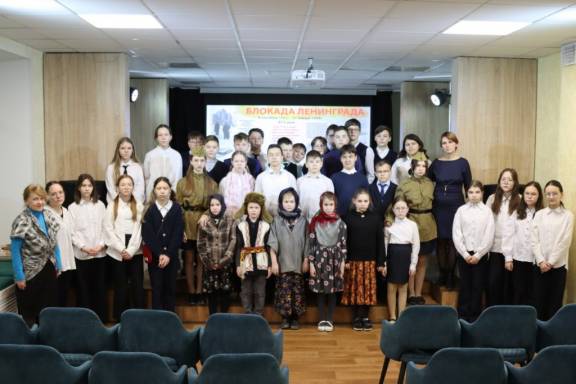 В Доме культуры с.п. Терекское Терского муниципального района, в преддверии значимой даты 27 января – дня полного освобождения города Ленинграда от блокады прошло памятное мероприятие «Блокадных дорог никогда не забыть!».