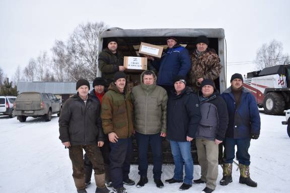 Груз помощи в зону СВО к 23 февраля