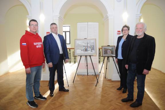 Открытие выставки в Нижегородской государственной областной научной библиотеке имени В.И. Ленина