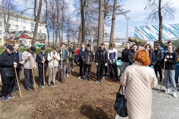 В Воткинске дан старт акции-субботнику "Место памяти"