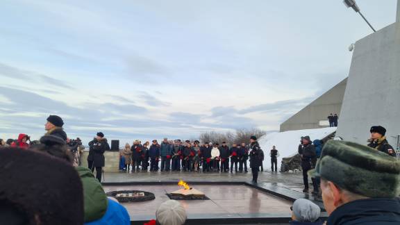 20 октября в Мурманске состоялся митинг, посвященный 79-й годовщине разгрома немецко-фашистских войск в Советском Заполярье