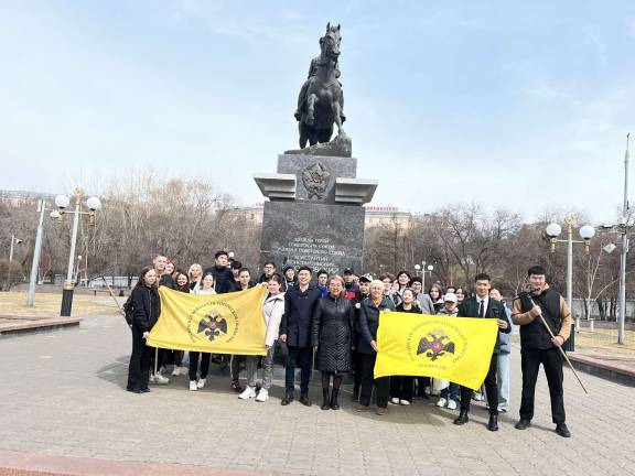 Акция "Место памяти" в Улан-Удэ