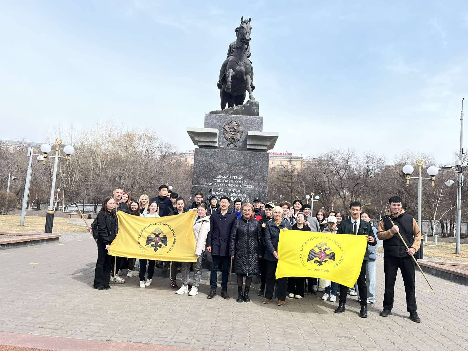 Акция "Место памяти" в Улан-Удэ