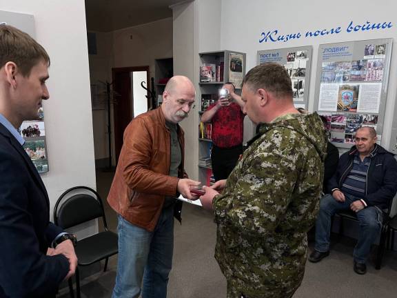 В Твери прошла торжественная церемония передачи "Медали за отвагу"