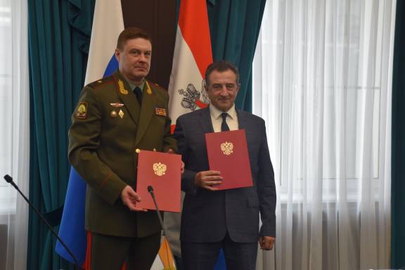 Соглашение о сотрудничестве КРО РВИО и училища им. С.М. Штеменко