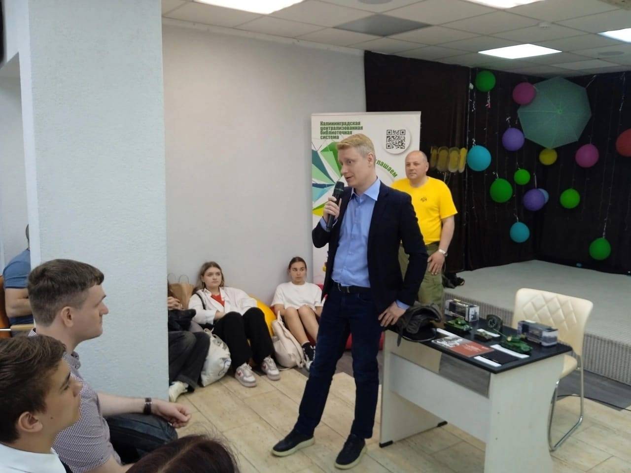 РВИО в Калининградской области была проведена открытая лекция "Участие бронетанковых войск в штурме Кёнигсберга".