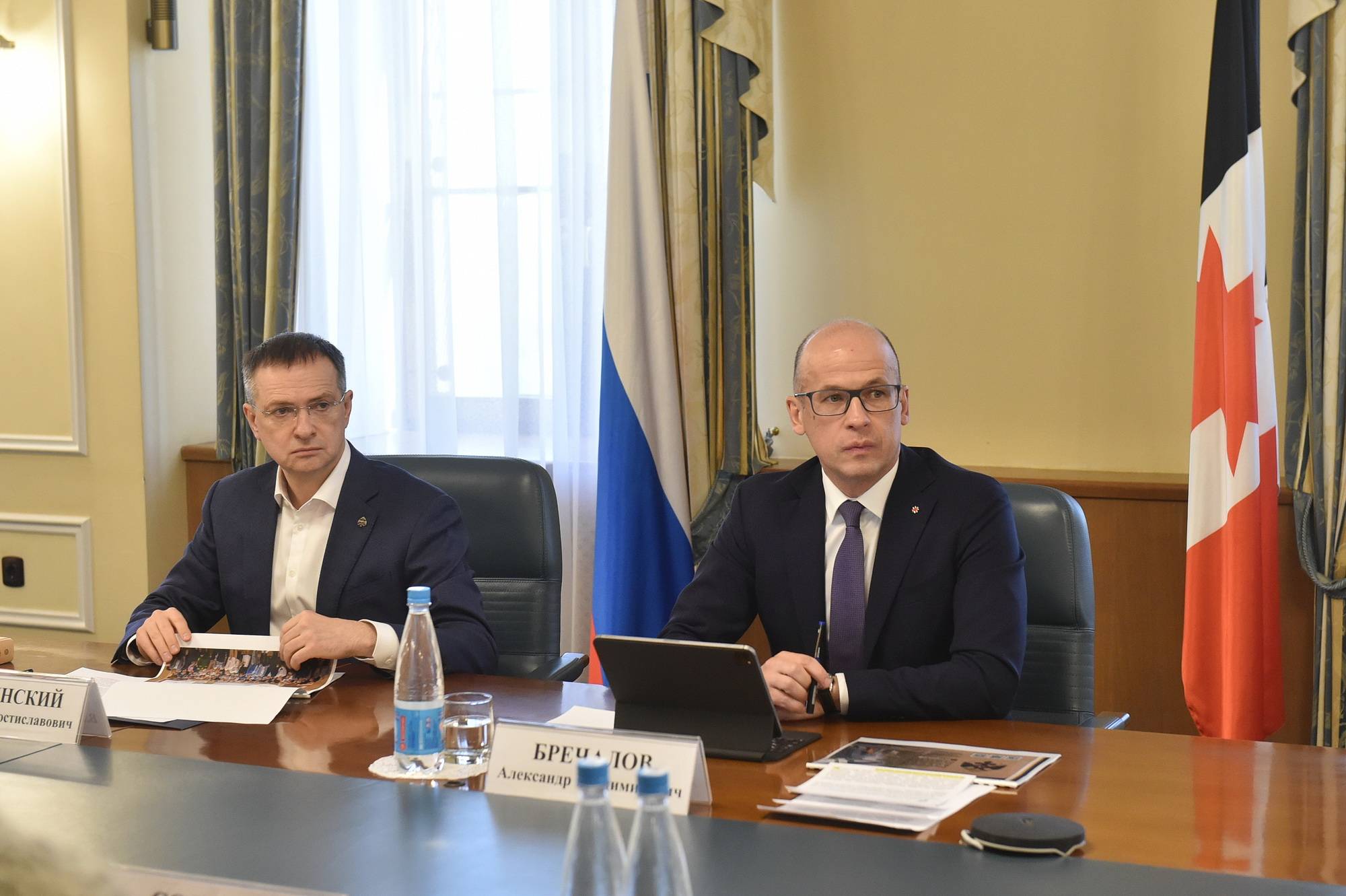 Владимир Мединский провел встречу с Александром Бречаловым