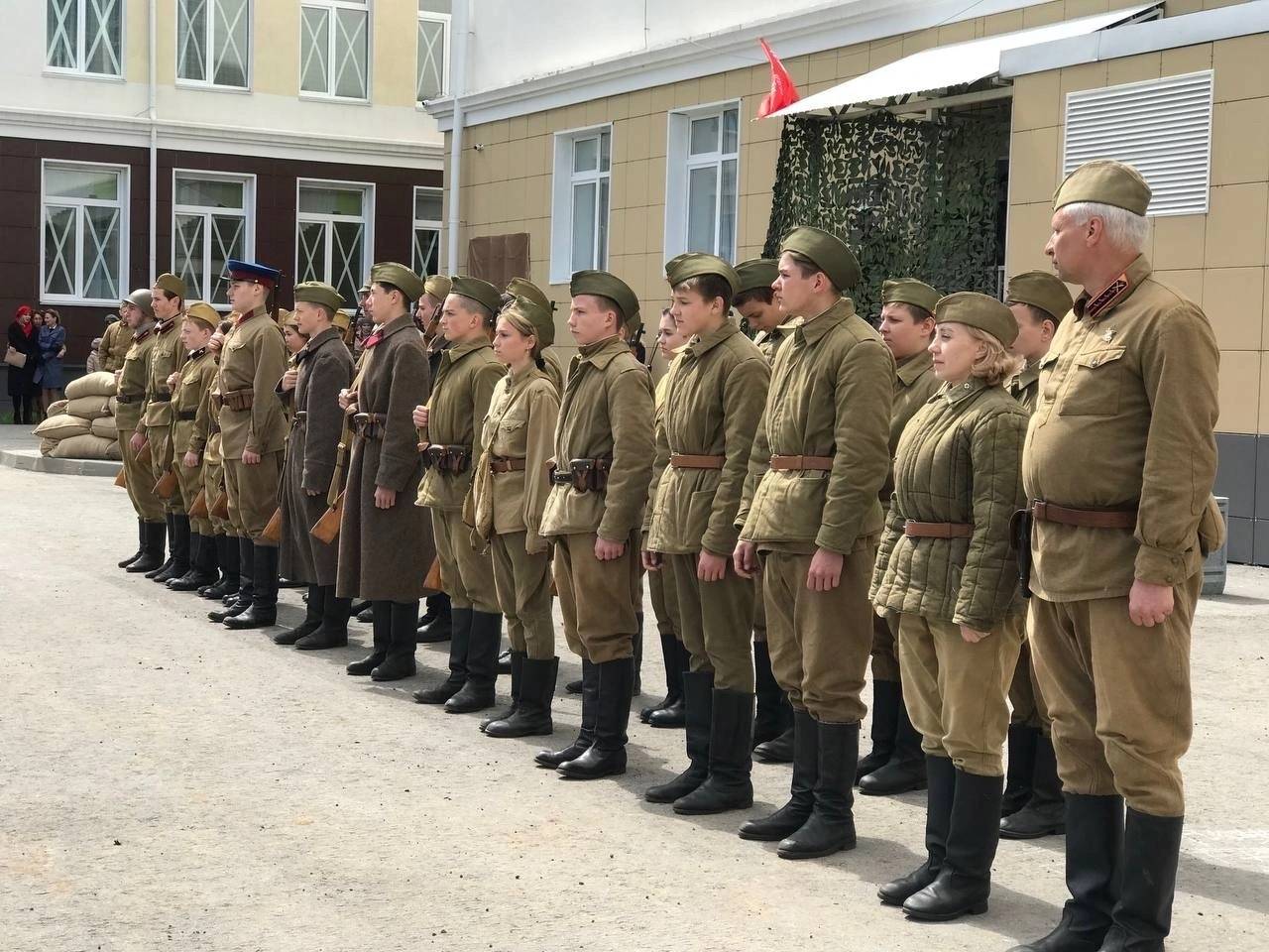 Члены РО РВИО приняли участие в военно-историческом театральном представлении "Победный май"