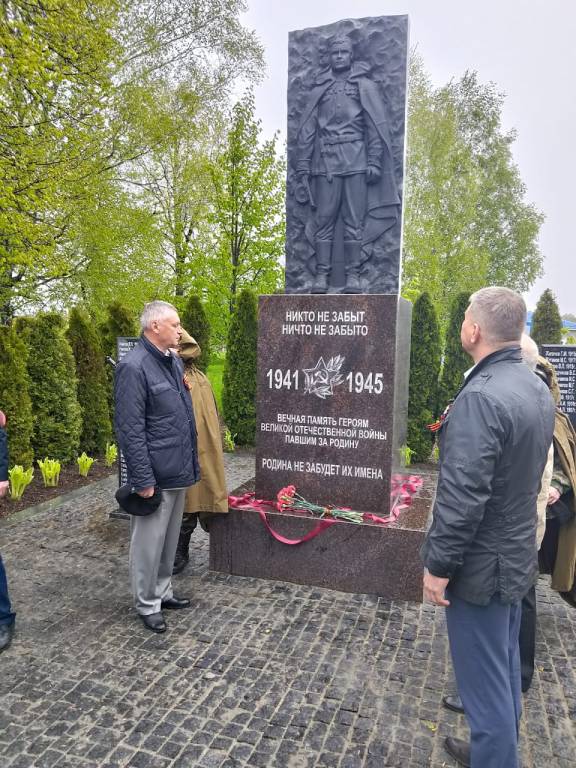 Тульское РО РВИО установило в Веневском районе Обелиск погибшим воинам в годы Великой Отечественной войны